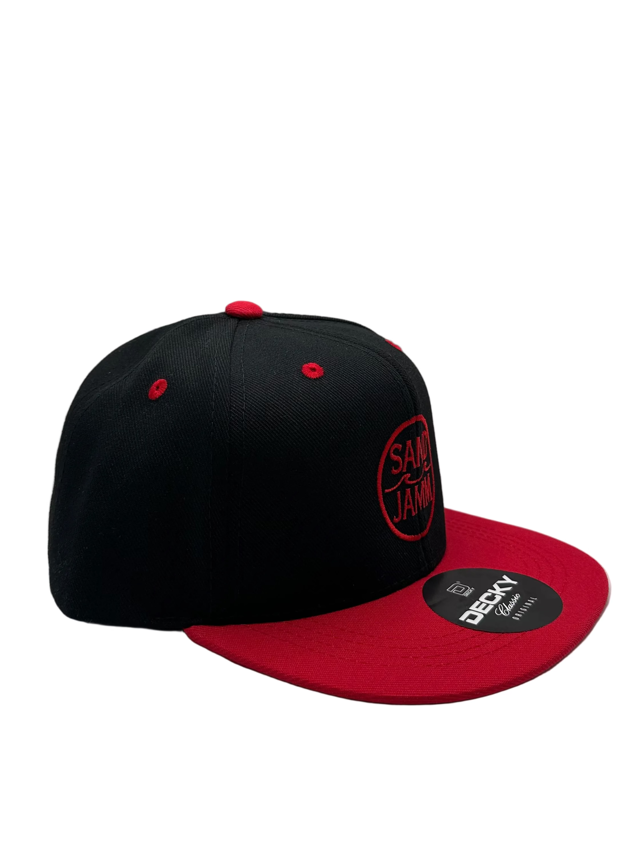 KIDS HAT-BLACK/RED