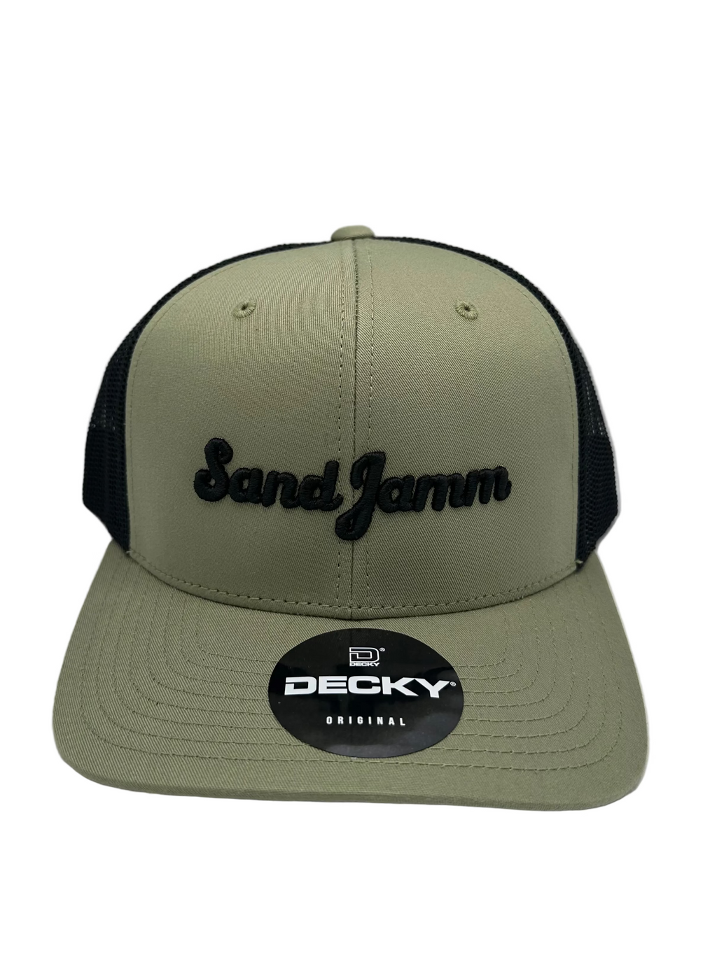 SJ HAT-GREEN/BLK