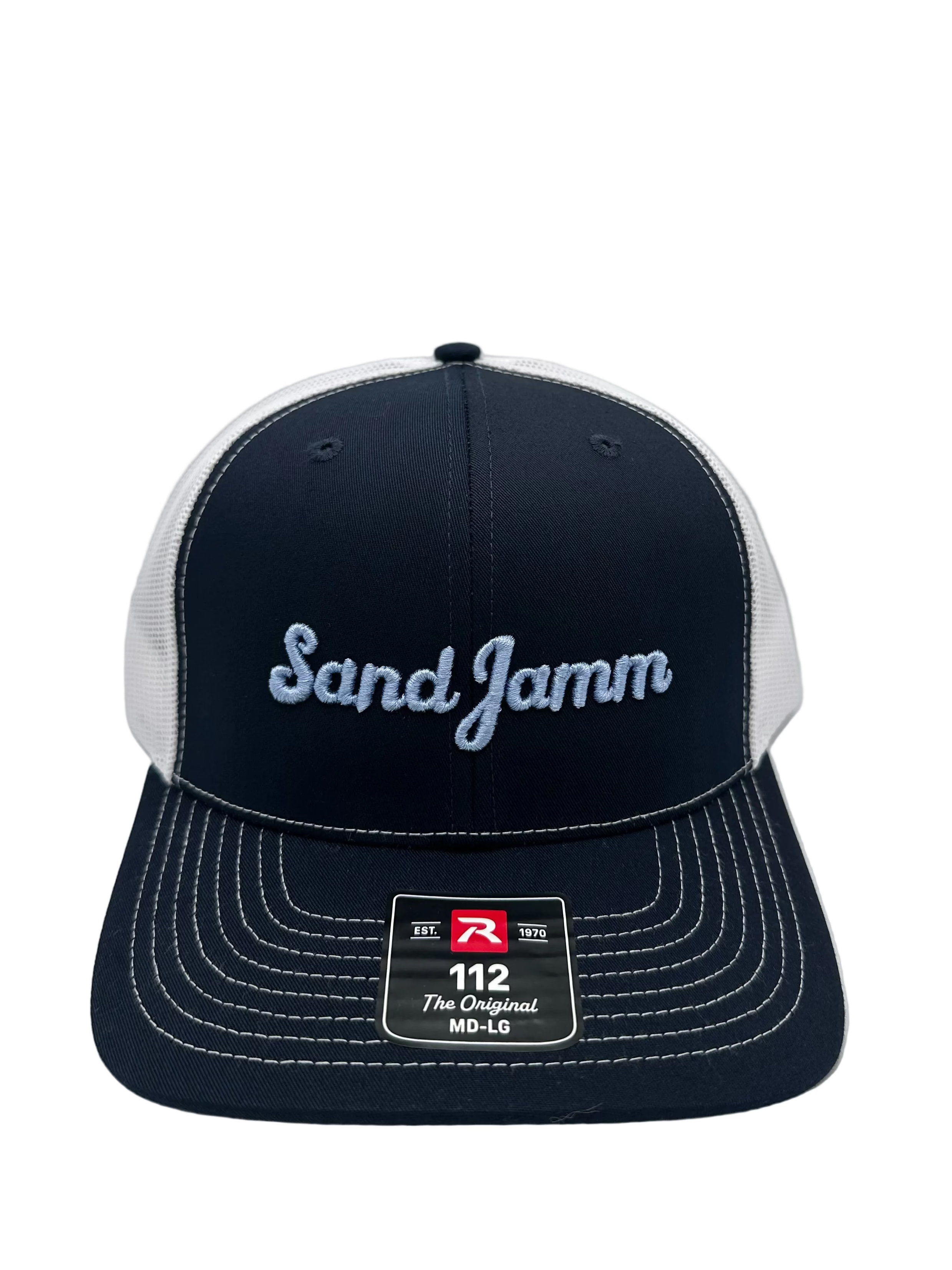 SJ HAT-NAVY/WHT