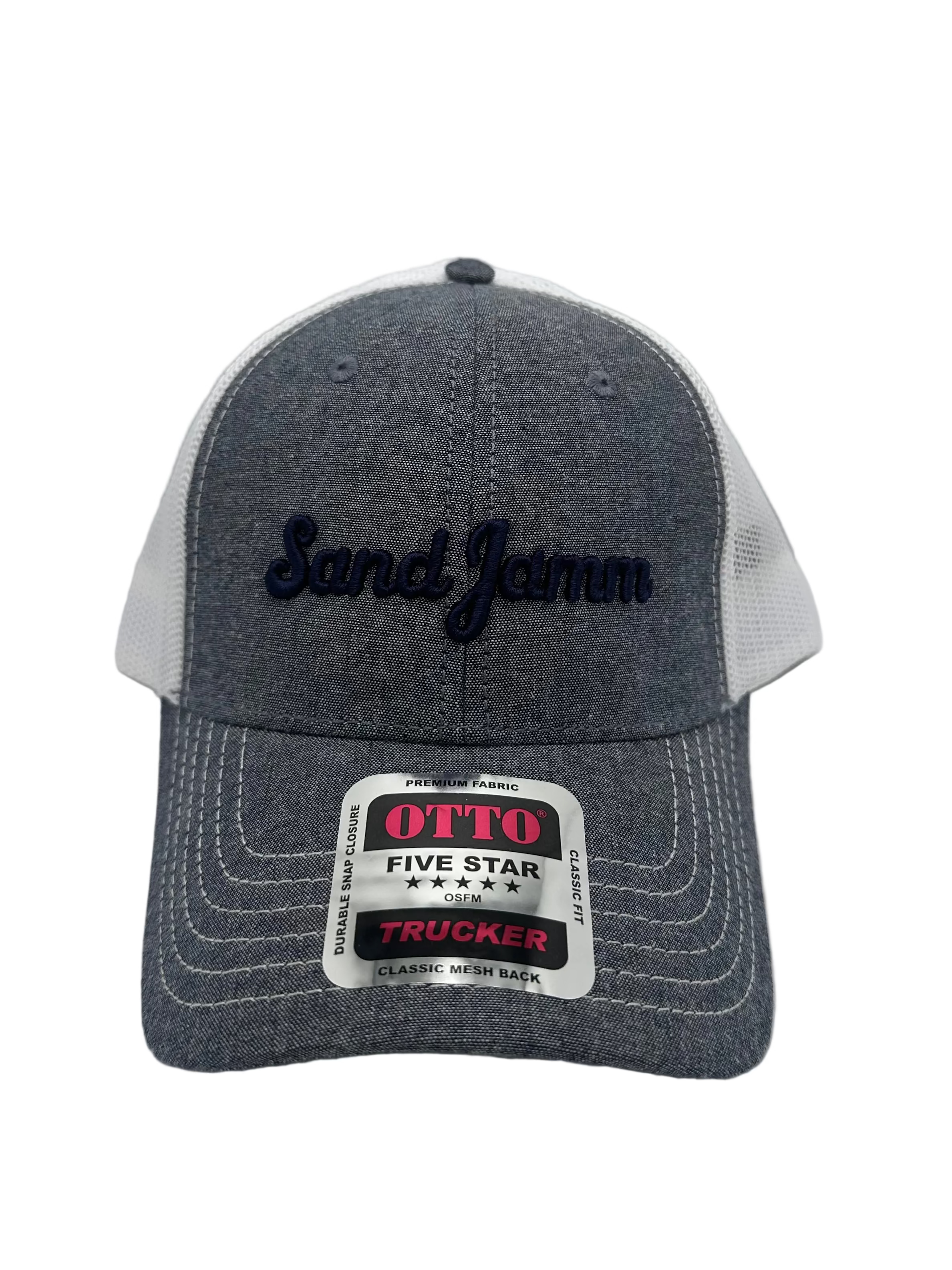 SJ HAT-NAVY/WHITE