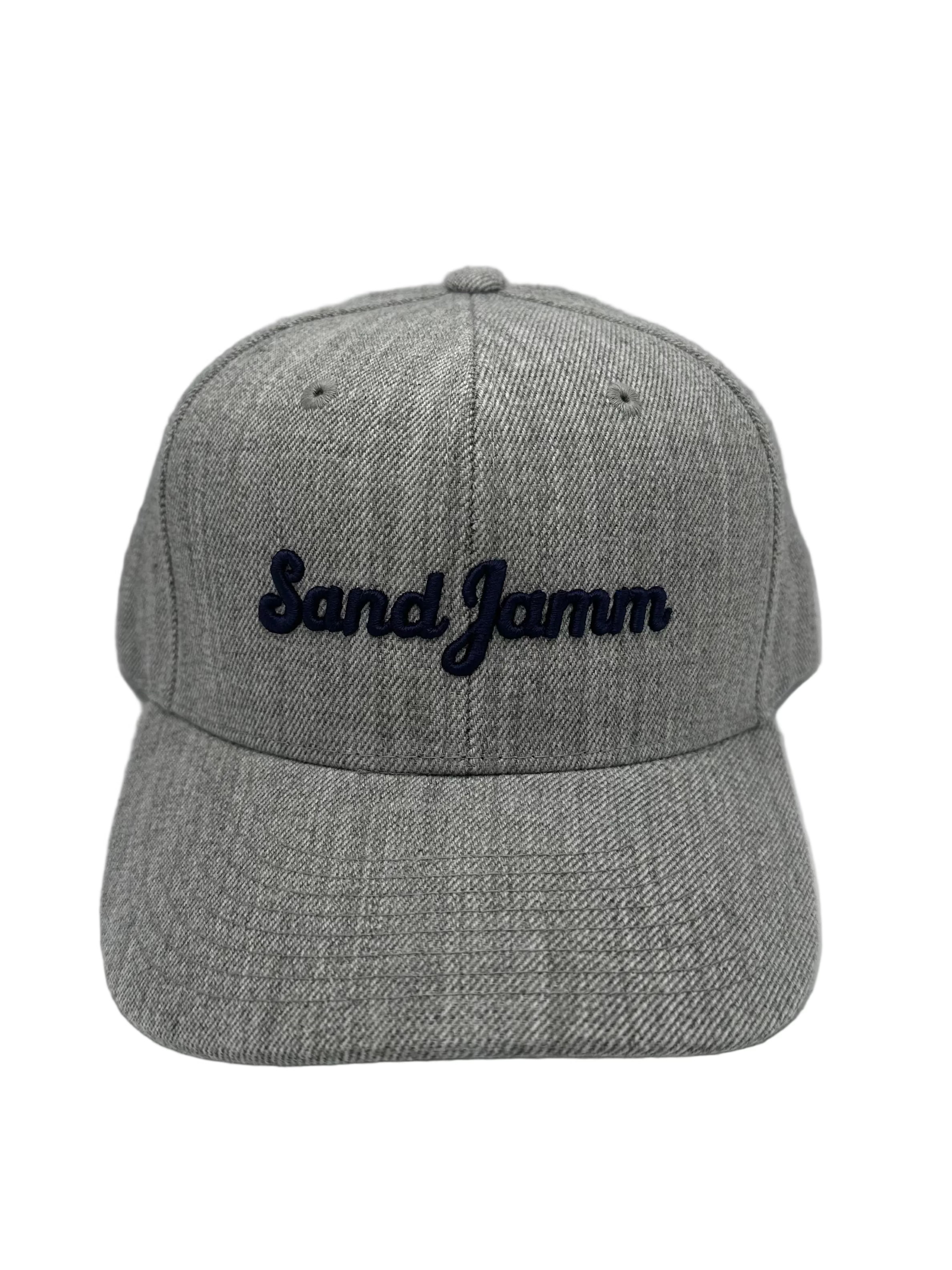 SJ HAT-HEATHER GREY