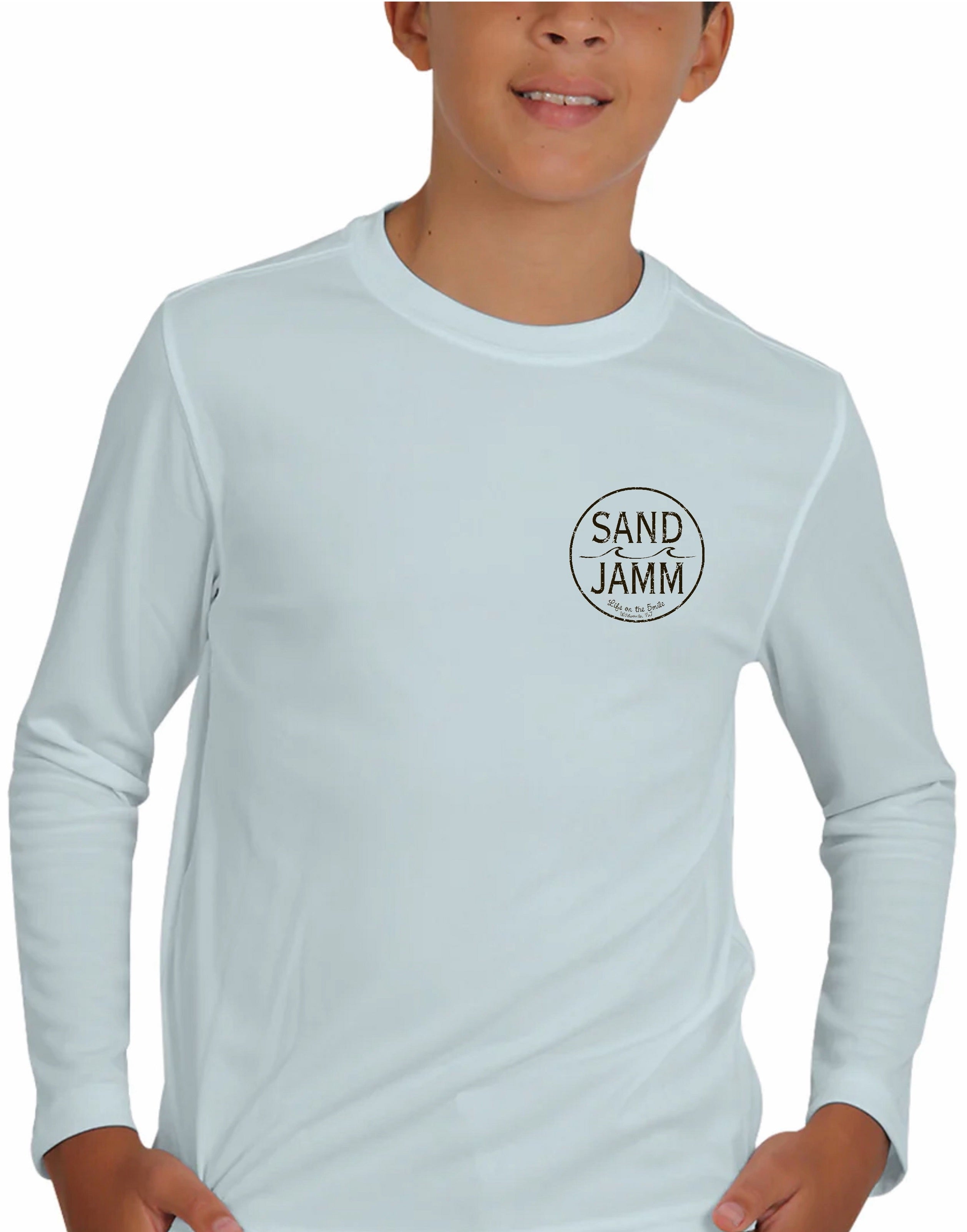 SJ KIDS SOLAR LS - ICEBLUE
