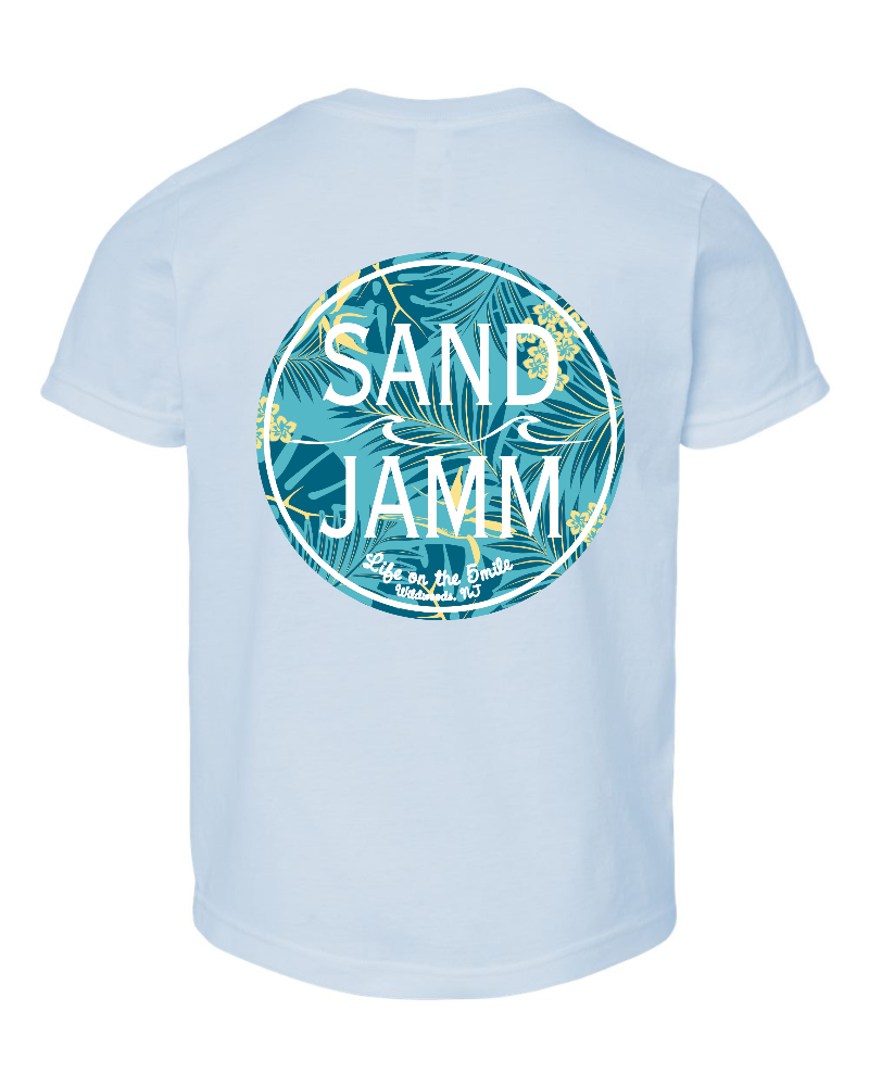 KIDS COASTAL PALM - BABY BLUE