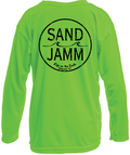 KIDS SUNSHIRT-SAFE GRN