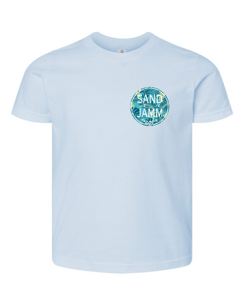 KIDS COASTAL PALM - BABY BLUE