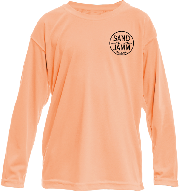KIDS SUNSHIRT-PEACH