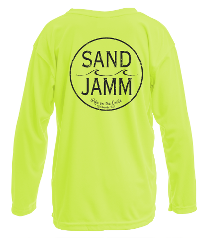TODDLER SUNSHIRT-SAFE YEL