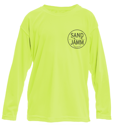 TODDLER SUNSHIRT-SAFE YEL