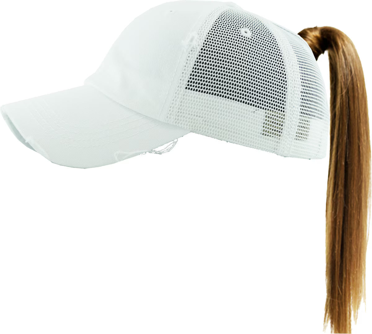 SANDBAR PONY-MESH WHT
