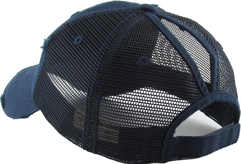 SANDBAR PONY-MESH NAVY