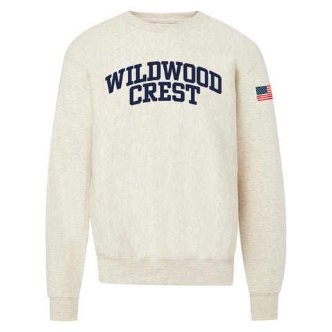 CREST Appliqué CREW - OATMEAL