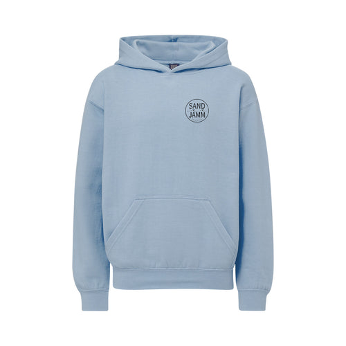 KIDS BUDDY/HOOD-LT.DENIM/HTR