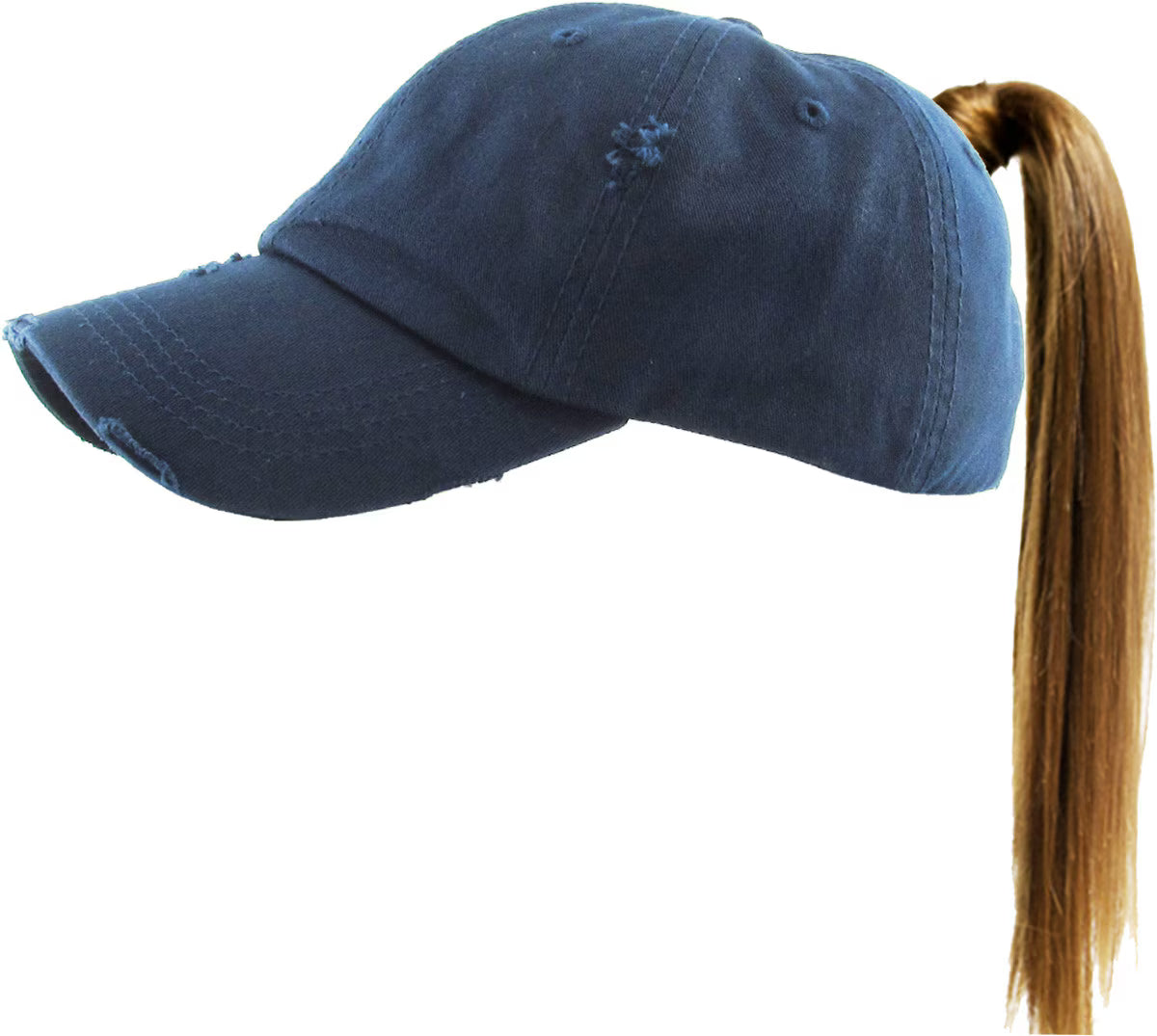 SJ PONYTAIL-NAVY