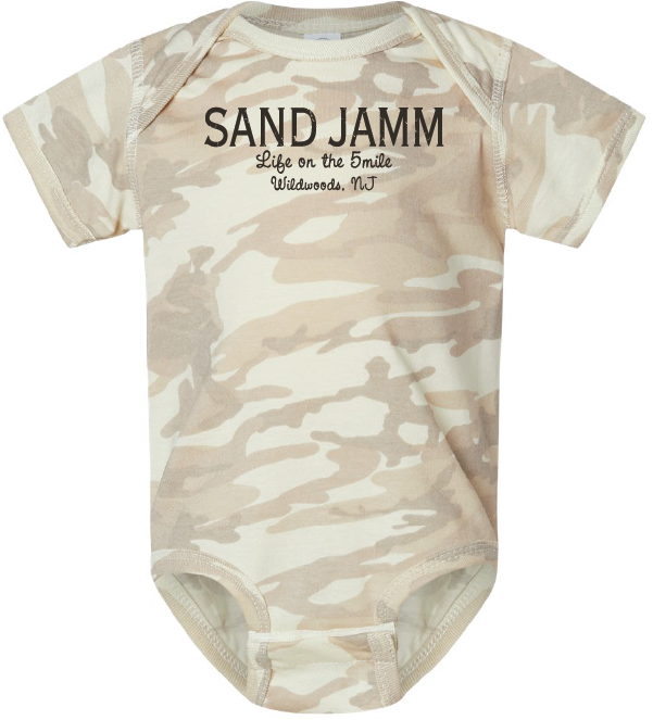 SJ ONESIE - NATURAL CAMO
