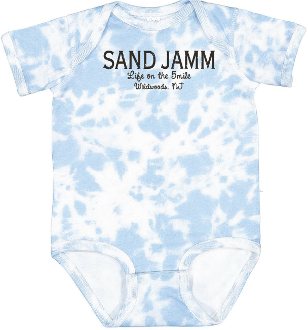 SJ ONESIE - TIE DYE/SKY