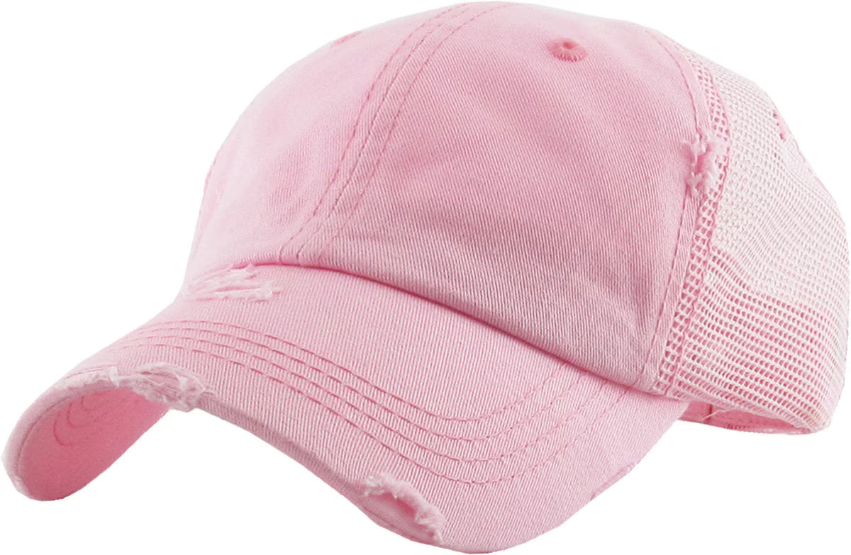 SJ MESH PONY-PINK