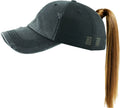 SJ MESH PONY-BLACK