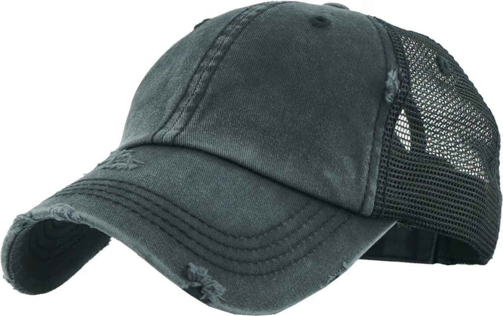 SJ MESH PONY-BLACK