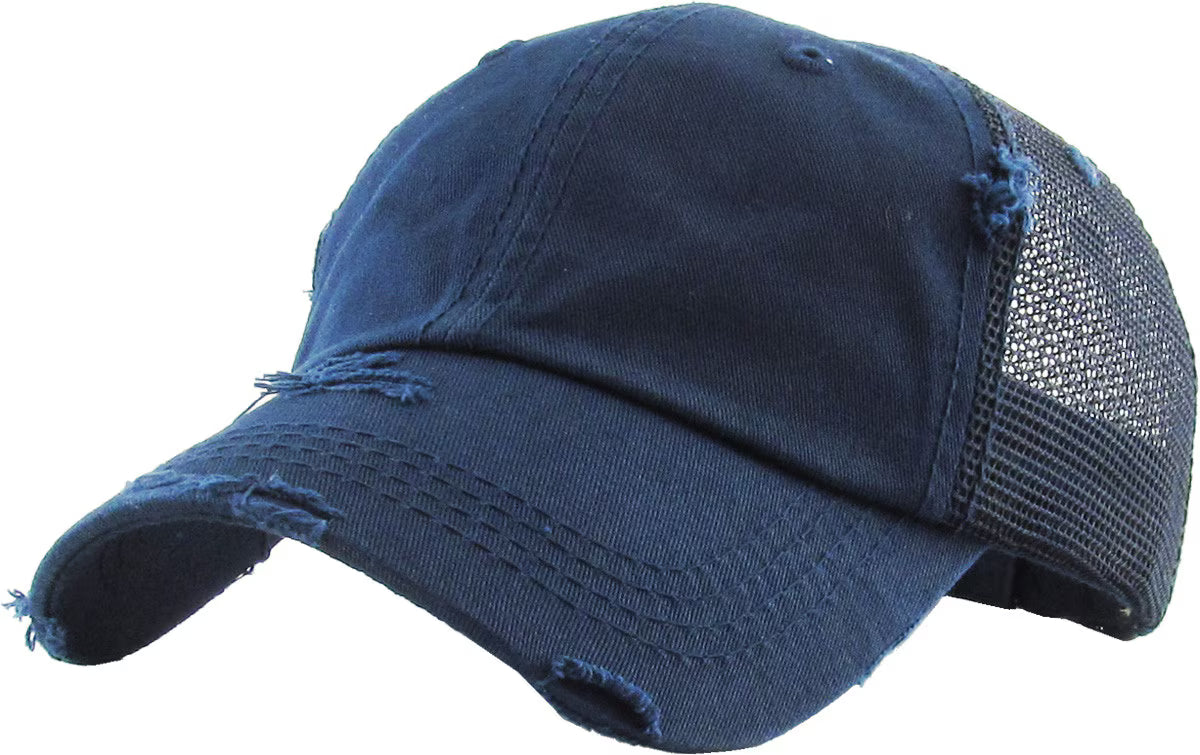 SJ MESH PONY-NAVY