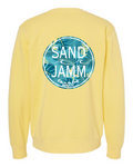 COASTAL PALM/PIGMENT CREW - YELLOW