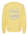 COASTAL BLUE/PIGMENT CREW - YELLOW