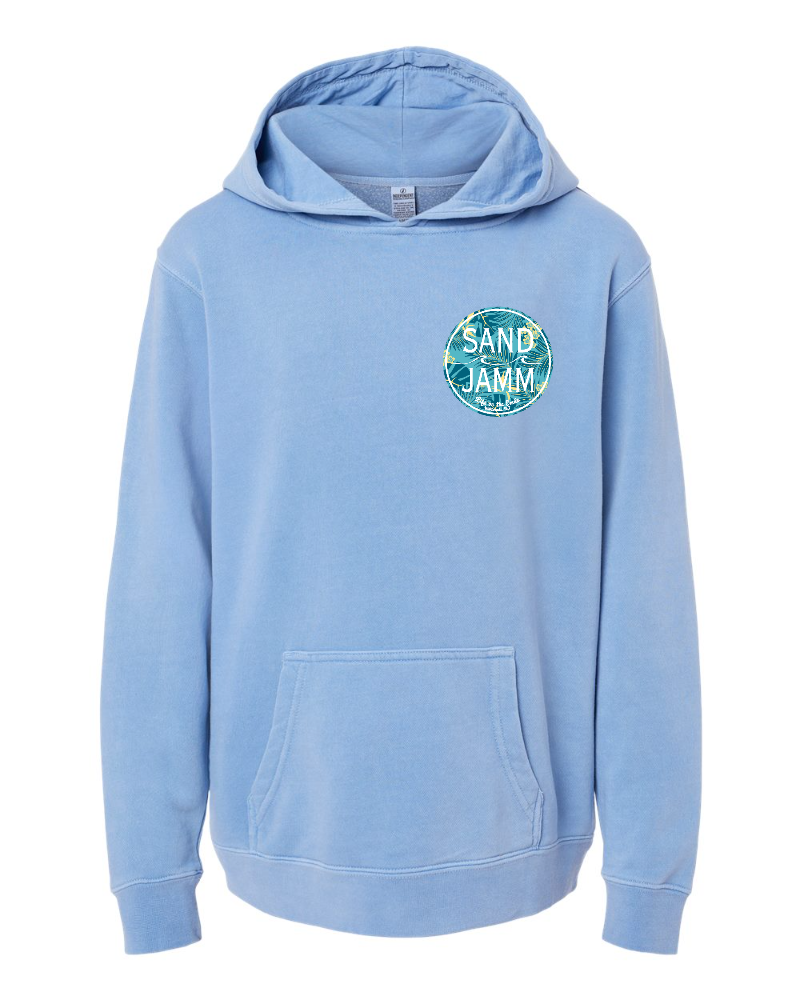 COASTAL PALM -PIGMENT/HOOD-LT.BLUE