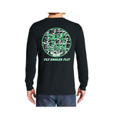 SJ EAG/LS TEE - BLK