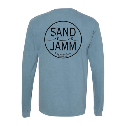 SJ LS TEE - ICE BLUE