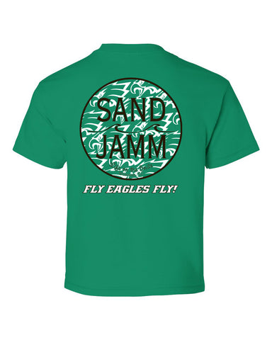 YOUTH Eagles Tee - KELLY GREEN