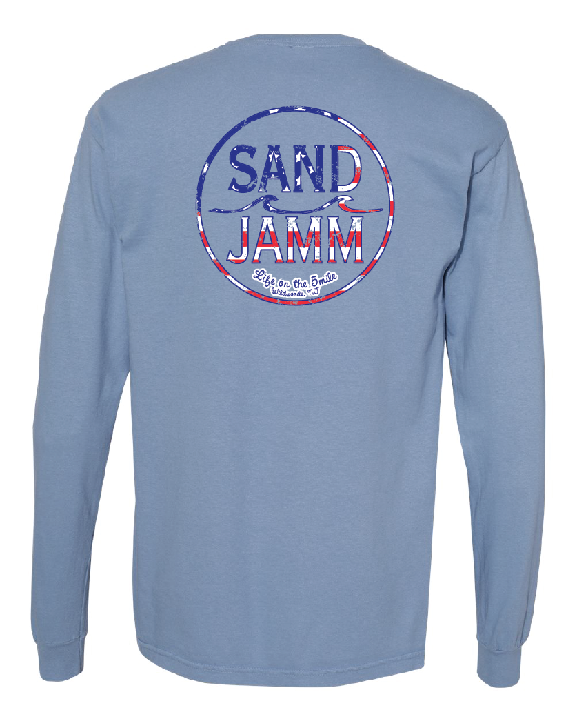 SJ USA LS - WASHED DENIM