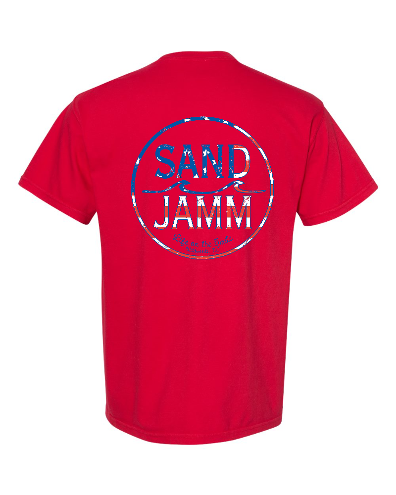 SJ USA TEE - RED