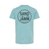 SJ KIDS TEE-HTR LAGOON