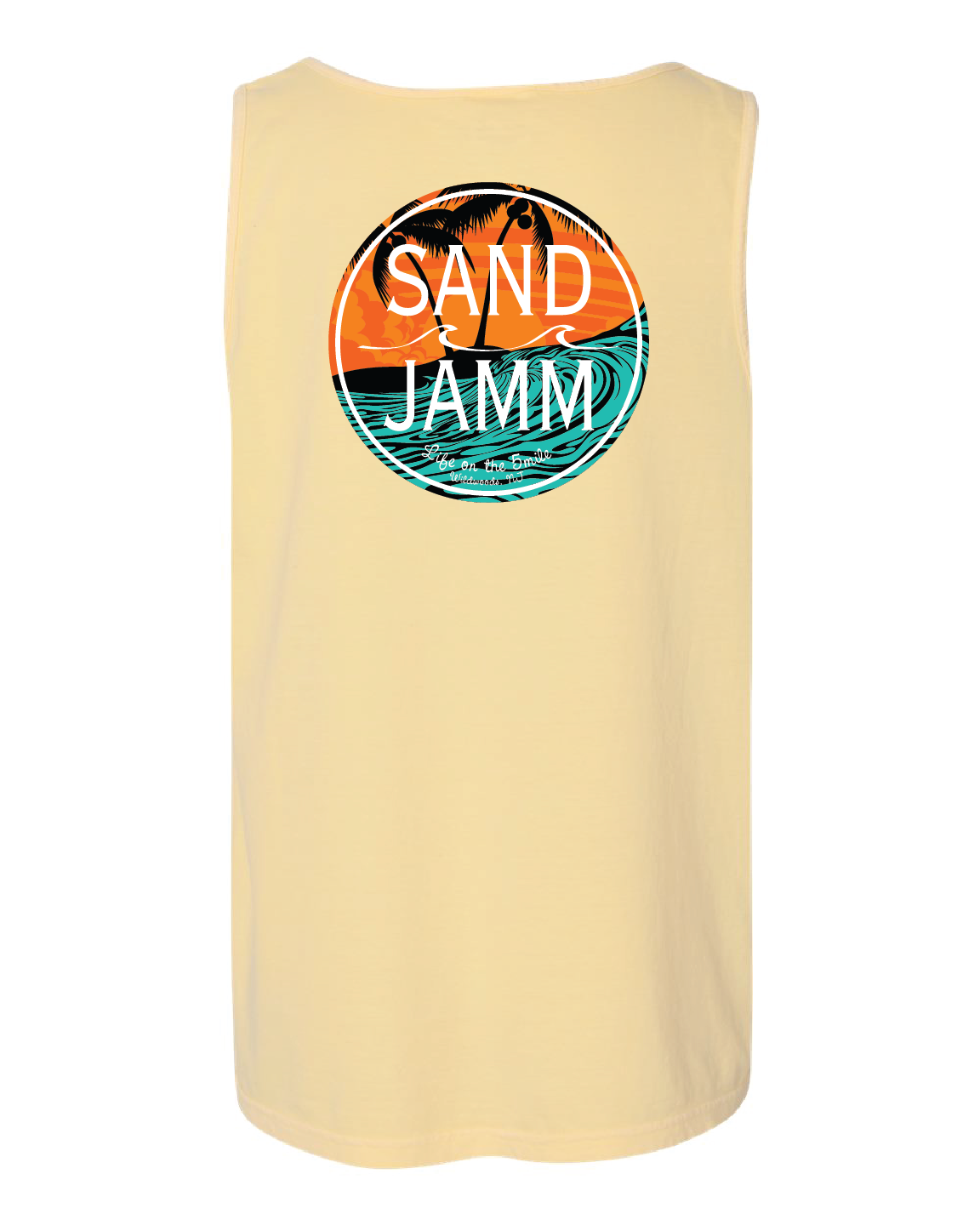 TEAL WAVES TANK - BUTTER