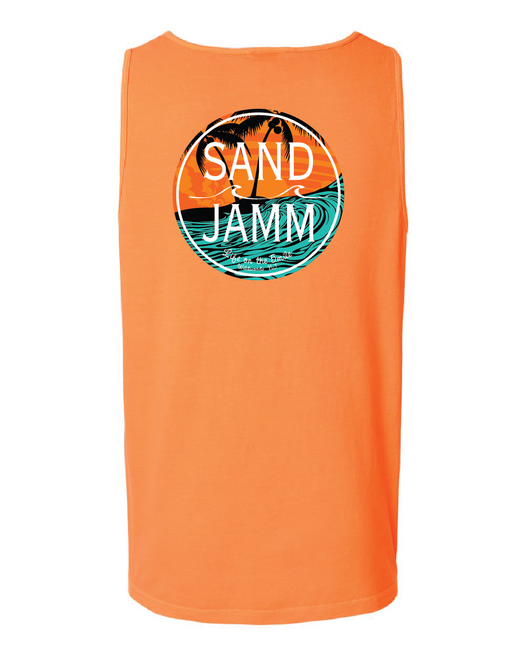 TEAL WAVES TANK - MELON