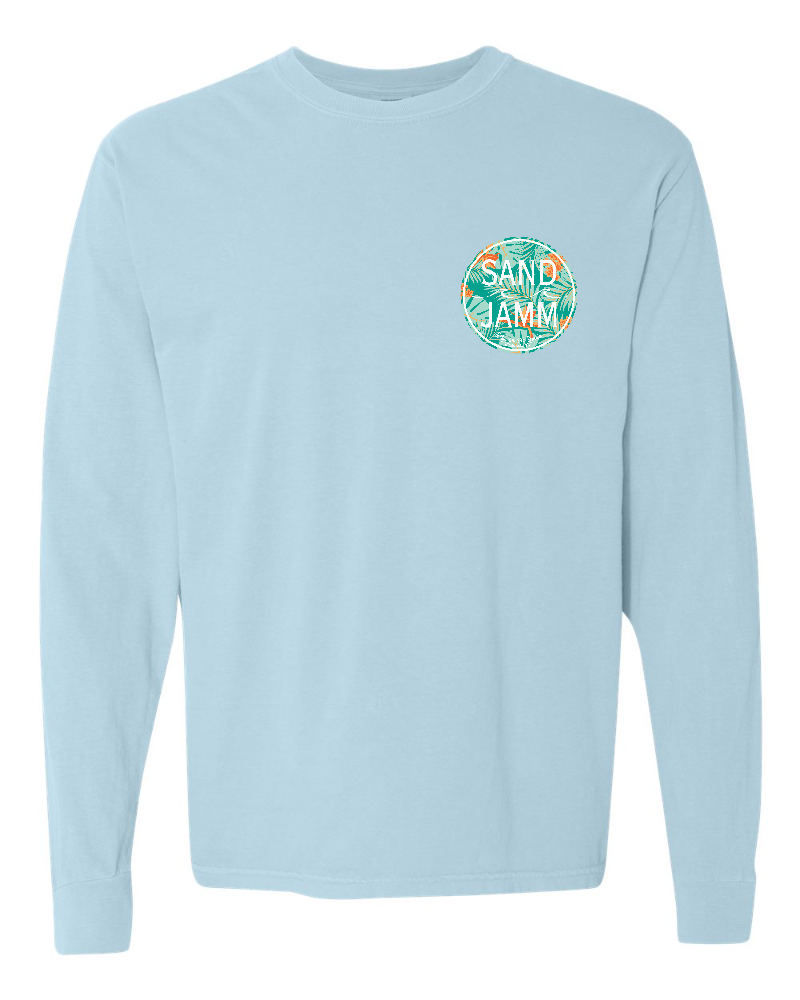 TROP3 LS TEE - CHAMBRAY
