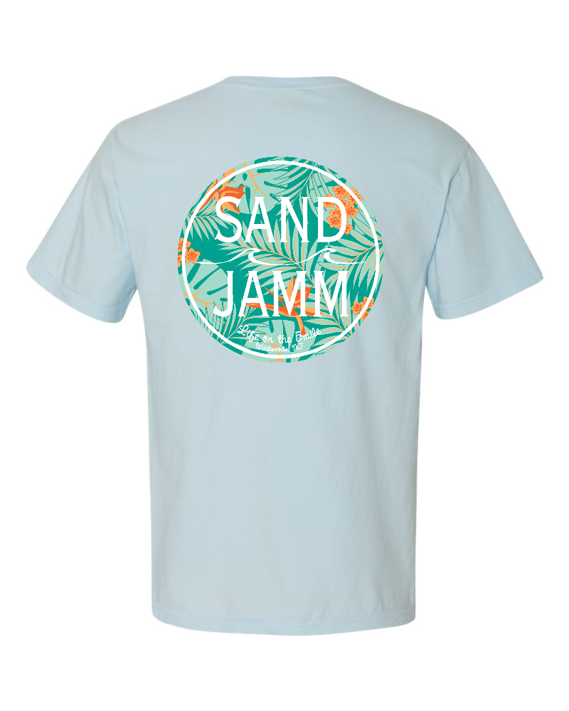 TROP3 TEE - CHAMBRAY