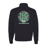 SJ EAG-1/4 ZIP - BLACK