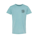 SJ KIDS TEE-HTR LAGOON