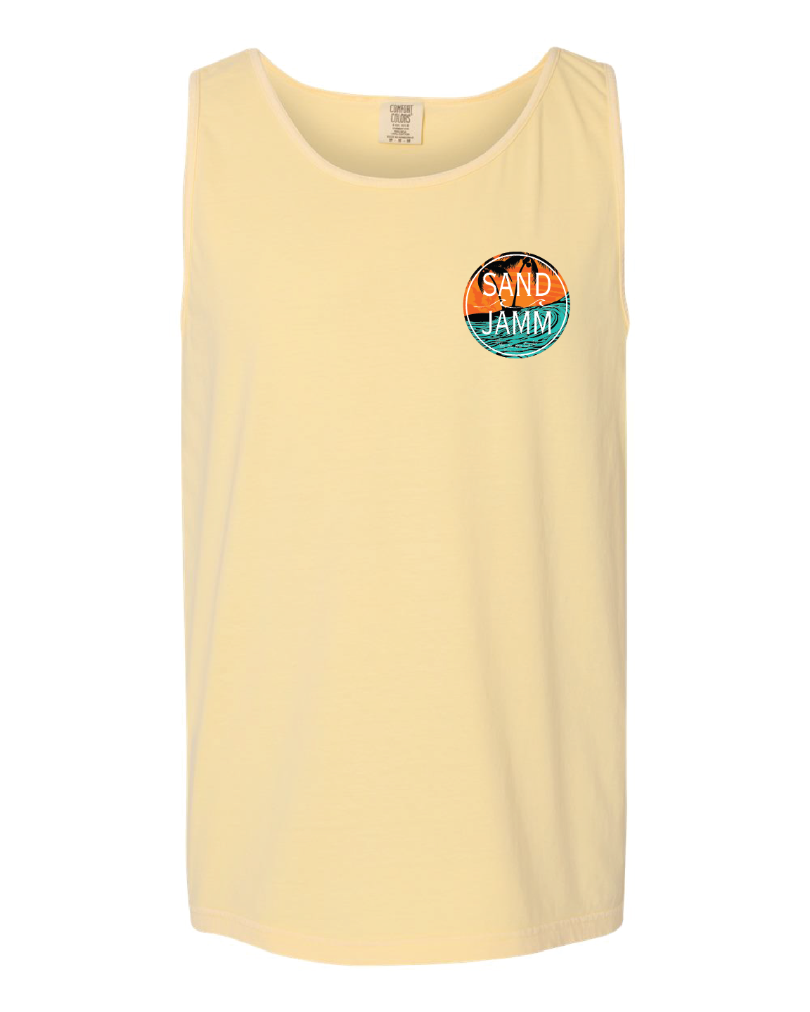 TEAL WAVES TANK - BUTTER
