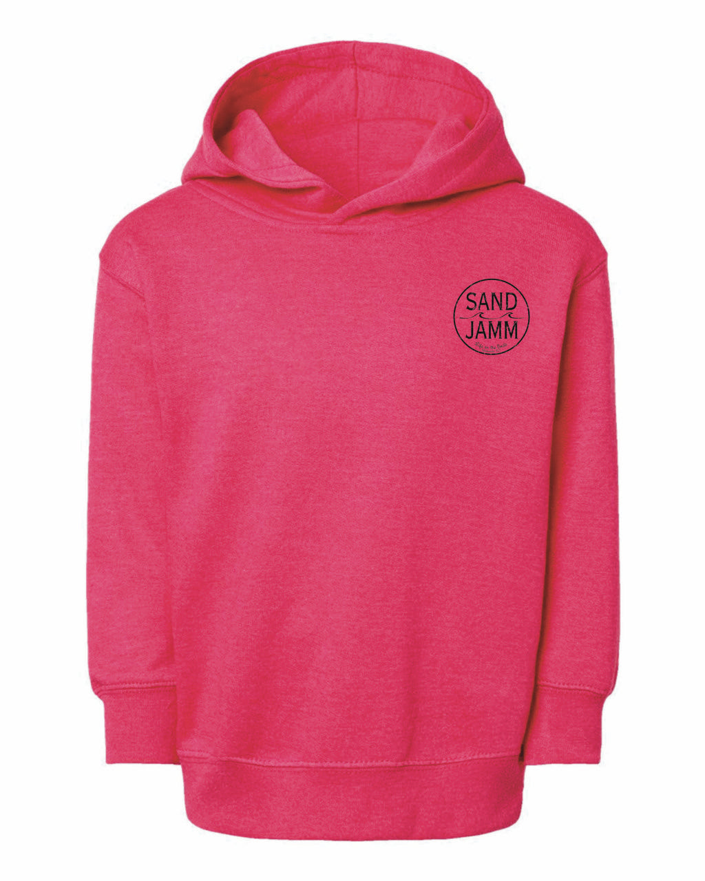 SJ TODDLER HOOD - HOT PINK
