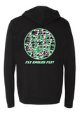 SJ EAG HOODED TEE-BLK
