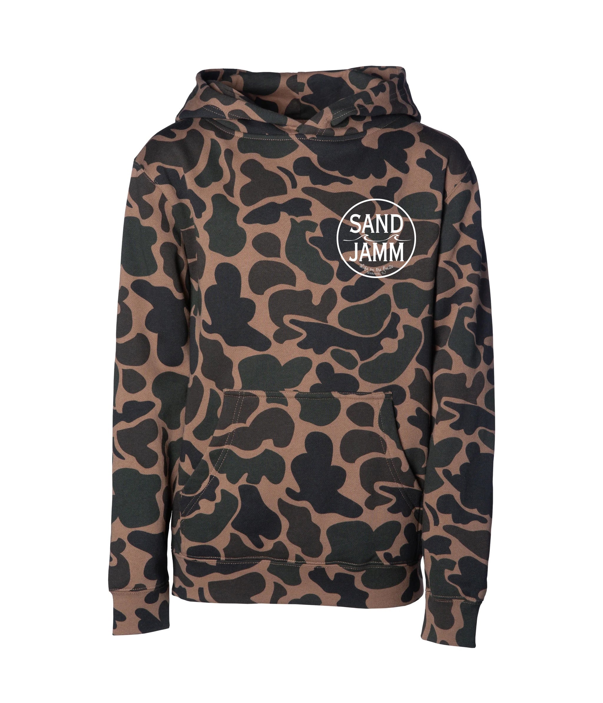 KIDS HOOD - DUCK CAMO