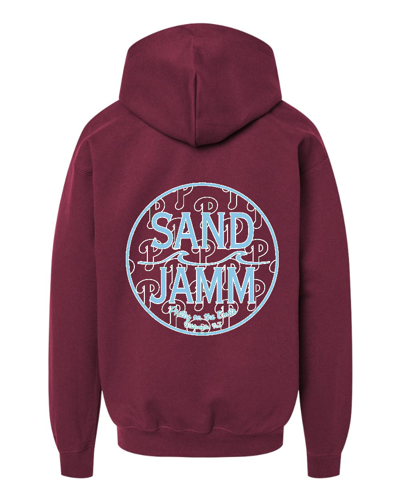 KIDS PHILS HOOD - MAROON