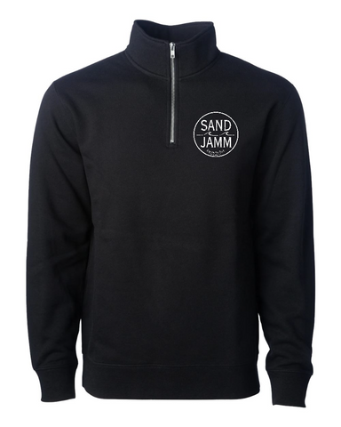 SJ 1/4 ZIP - BLACK