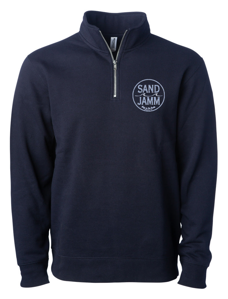 COASTAL BLUE 1/4ZIP - NAVY