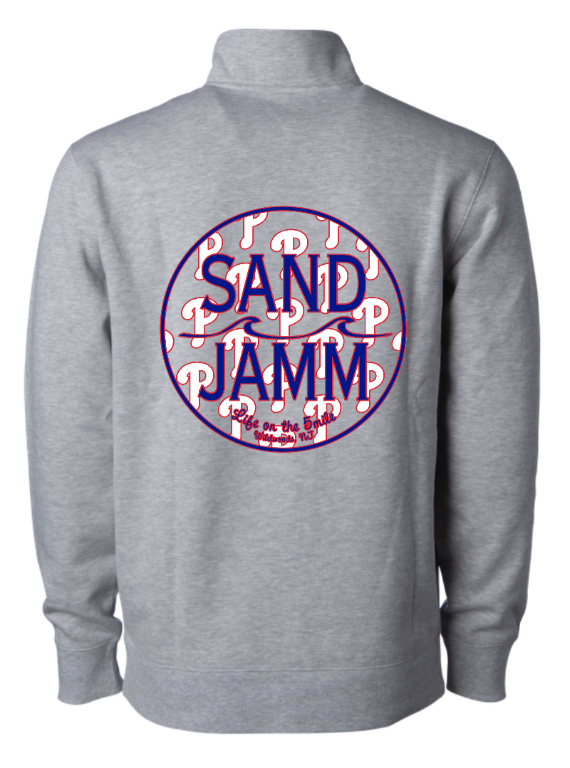SJ PHL-1/4ZIP-GRY