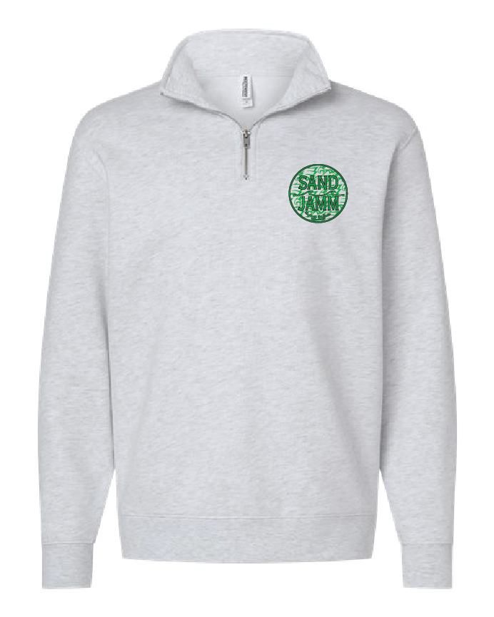 SJ KELLY/1/4 ZIP-ASH
