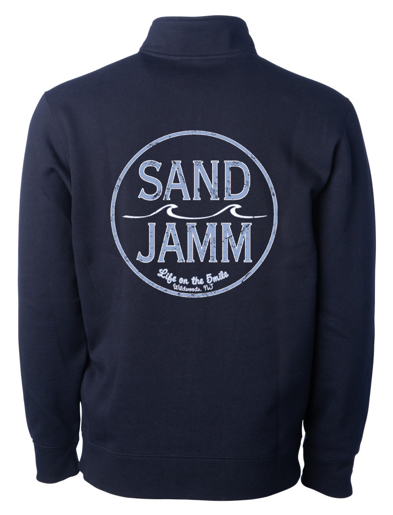 COASTAL BLUE 1/4ZIP - NAVY