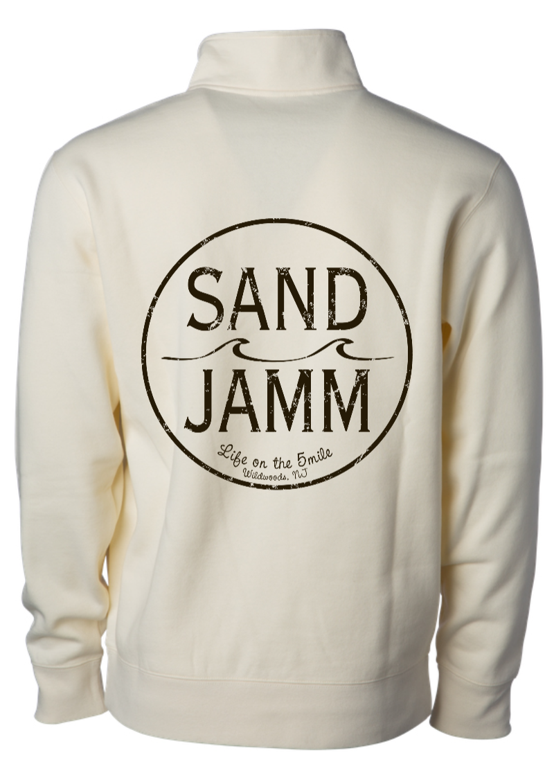 SJ - 1/4ZIP - BONE