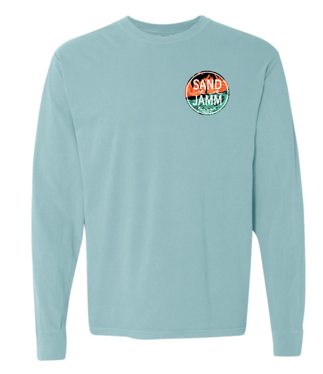 TEAL WAVES LS - MINT